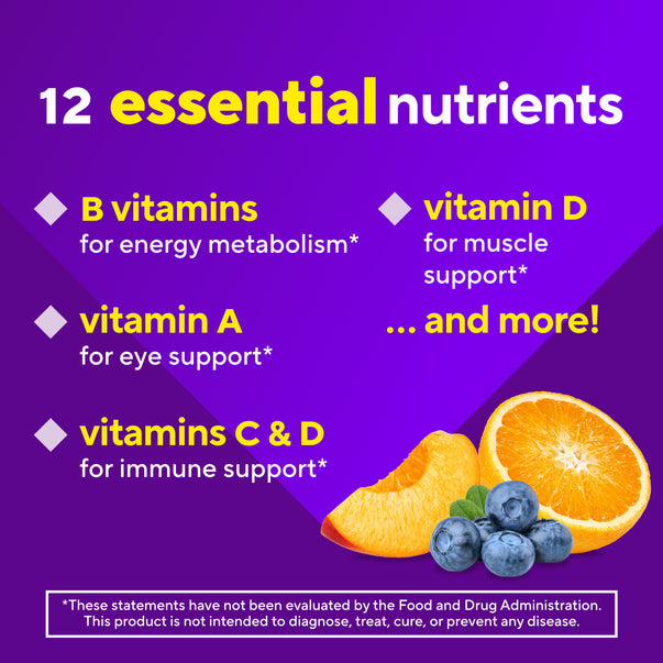 MultiVites Gummy Vitamin, 70 Gummies