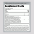 Supplement Facts for Fiber Well Org 10G Raspberry Lemon 11oz.