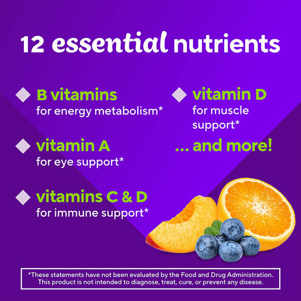 MultiVites Gummy Vitamin, 120 Gummies