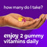 MultiVites Gummy Vitamin, 120 Gummies