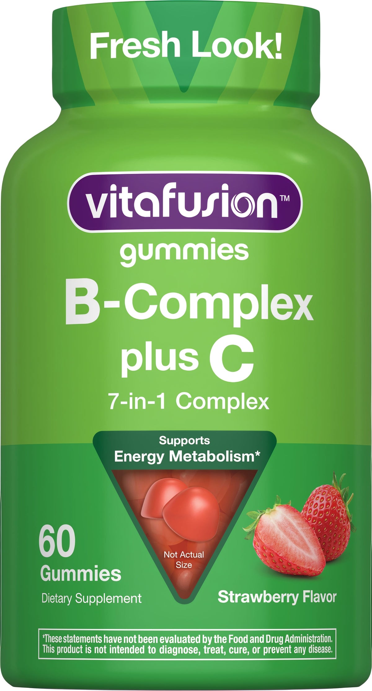 Vitamin B-Complex Gummy, 60 Gummies