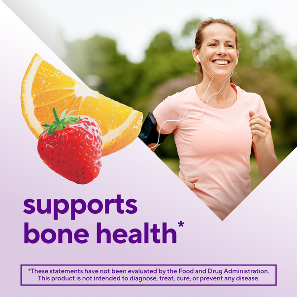 Calcium + D3 Gummy, 100 Gummies