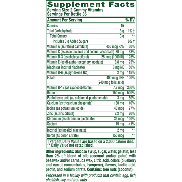 Women's Multivitamin Gummy, 70 Gummies