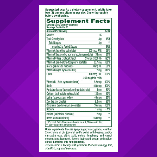 Women's Multivitamin Gummy, 120 Gummies