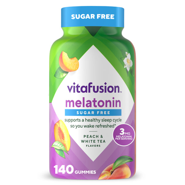 Melatonin 3 mg Sugar Free Gummy Vitamin, 140 Gummies