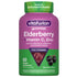 Front bottle shot of vitafusion Elderberry + Vitamin C, Zinc 3-in-1 Complex, 60 Vegan Gummies, Very Berry Flavor, with elderberry imagery and Supports Antioxidant Health