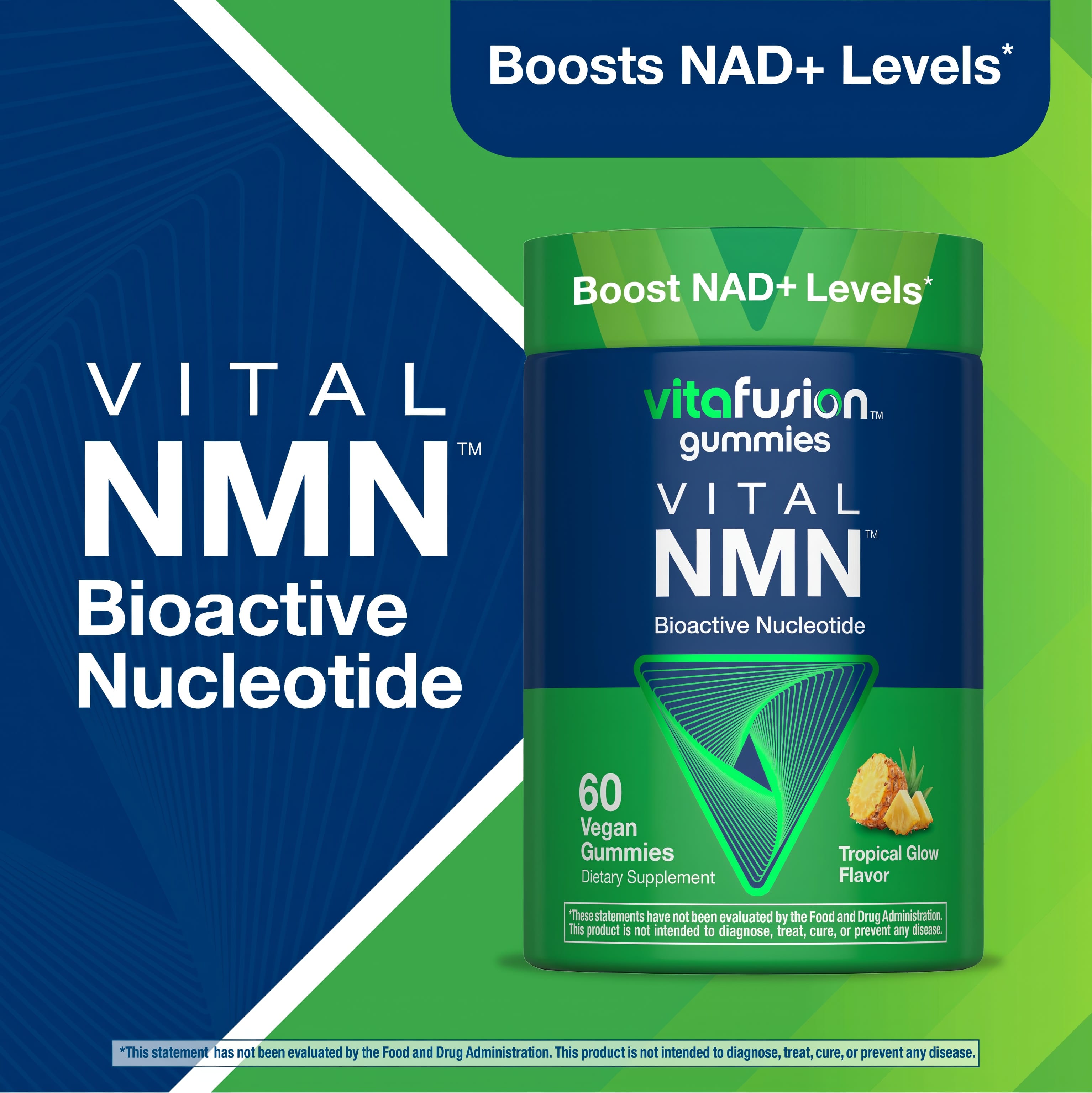 Vital NMN Bioactive Nucleotide - 60 Vegan Gummies