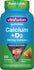 Fruit & Cream flavored gummies contain 500 mg of Calcium per 2 gummies, with 100 gummies in the pack.