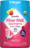 Fiber Well Women's 3-in-1 Fiber with Raspberry Lemon flavor: 6g fiber, 25 probiotics, zero sugar, USDA Organic, 30 servings.