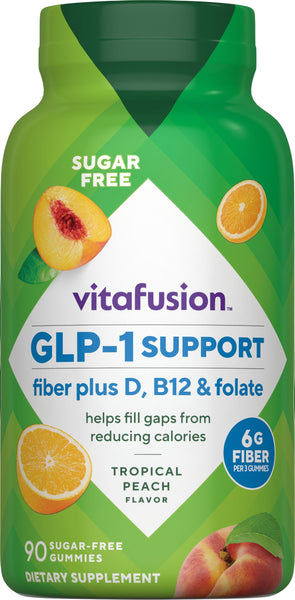 GLP-1 Support Fiber Gummy Vitamin, 90 Gummies