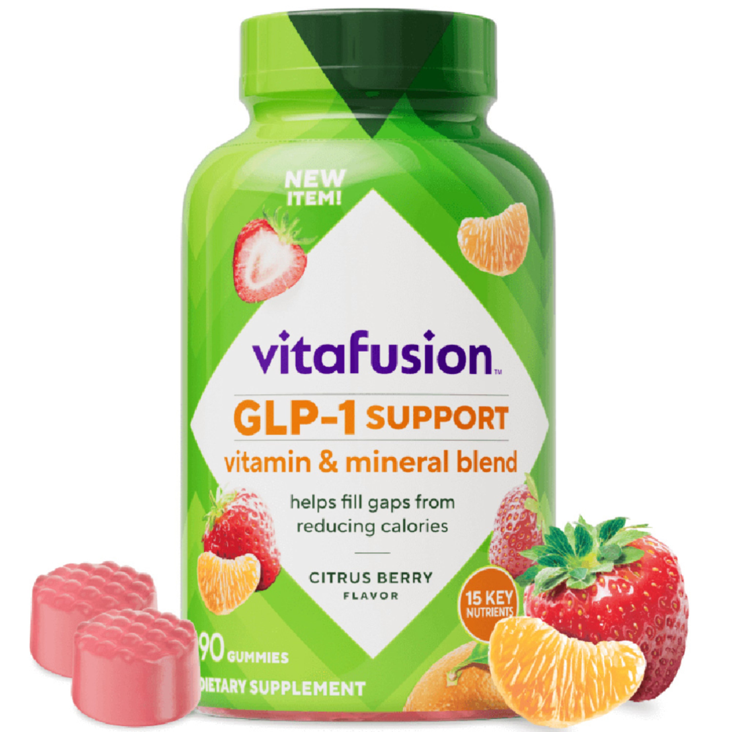 GLP-1 Support Vitamin and Mineral Blend, 90 Gummies