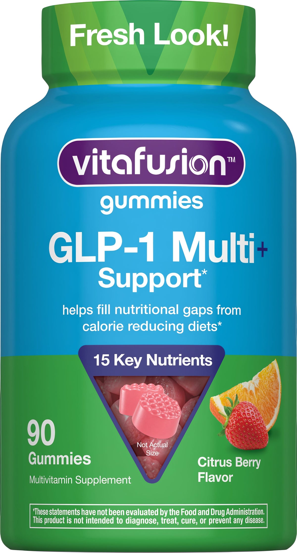 GLP-1 Support Vitamin and Mineral Blend, 90 Gummies