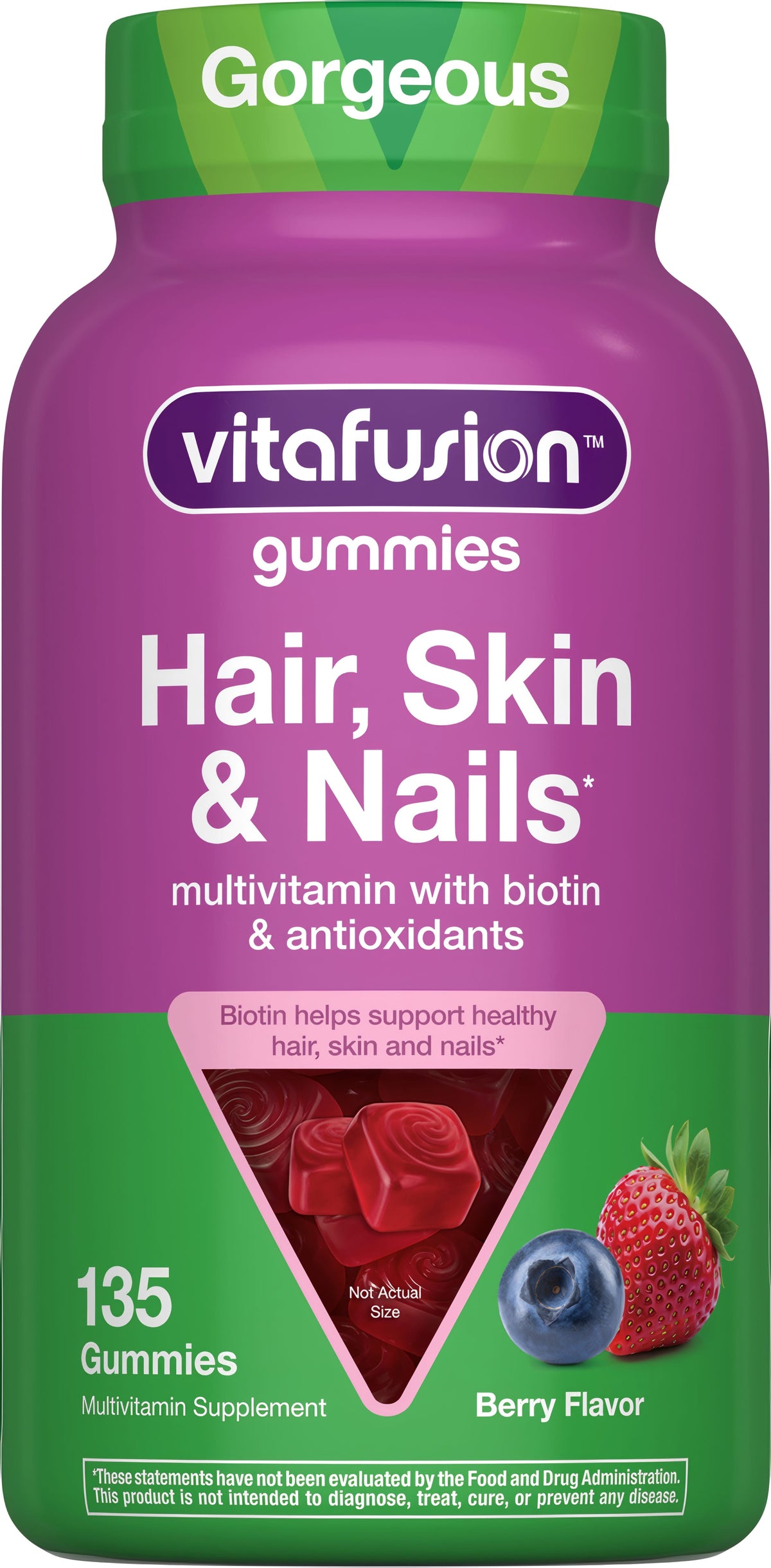 Hair, Skin, & Nails Multivitamin Gummy, 135 Gummies