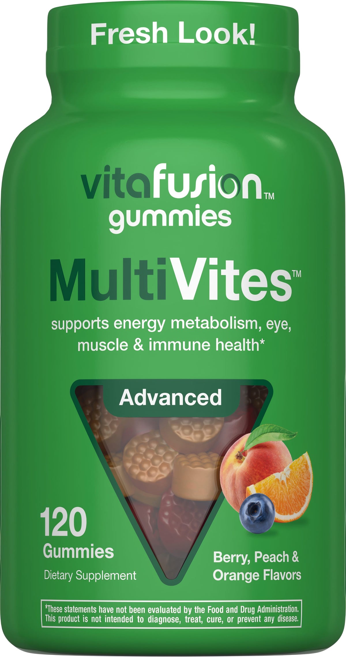 MultiVites Gummy Vitamin, 120 Gummies