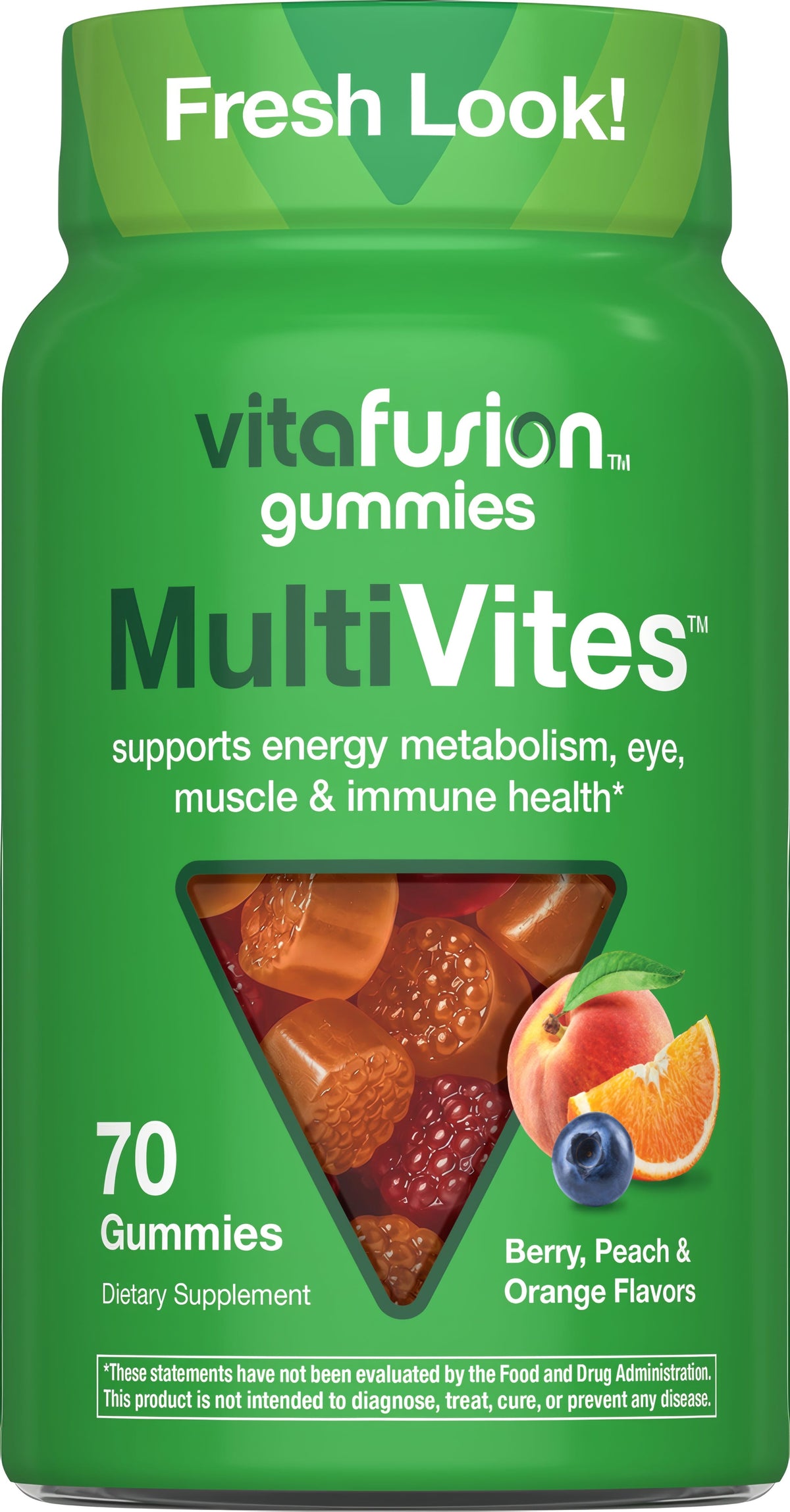 MultiVites Gummy Vitamin, 70 Gummies