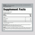 Image of Supplement Facts for Fiber Well Sugar Free Gummy, 90 Count.