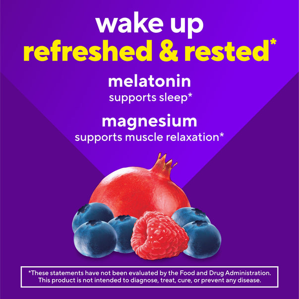 Melatonin 5mg + Magnesium Gummy, 90 Gummies