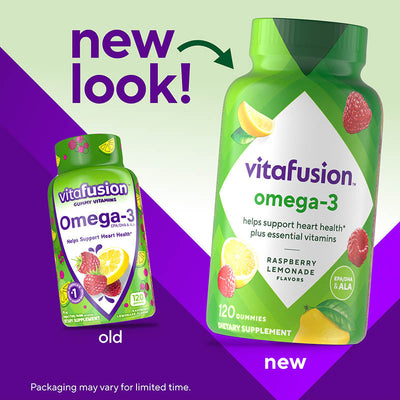 Omega-3 Supplement Gummy, 120 Gummies