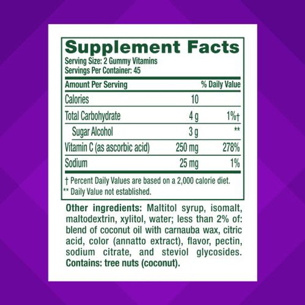 Power C™ Sugar Free Gummy, 90 Gummies