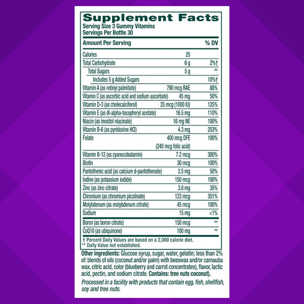 Power Plus Mens Multivitamin Gummy, 90 Gummies