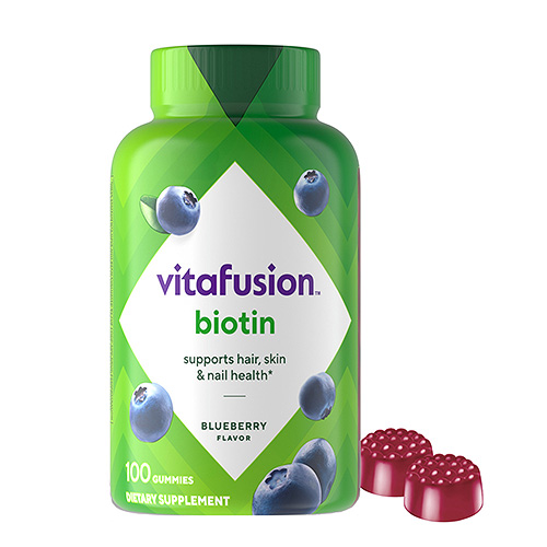 vitafusion™ Extra Strength Biotin Gummy Vitamin.