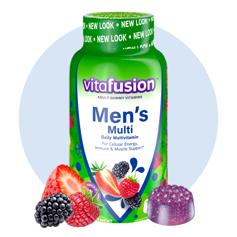 Daily Men's Multivitamin Gummies, Adult vitamins