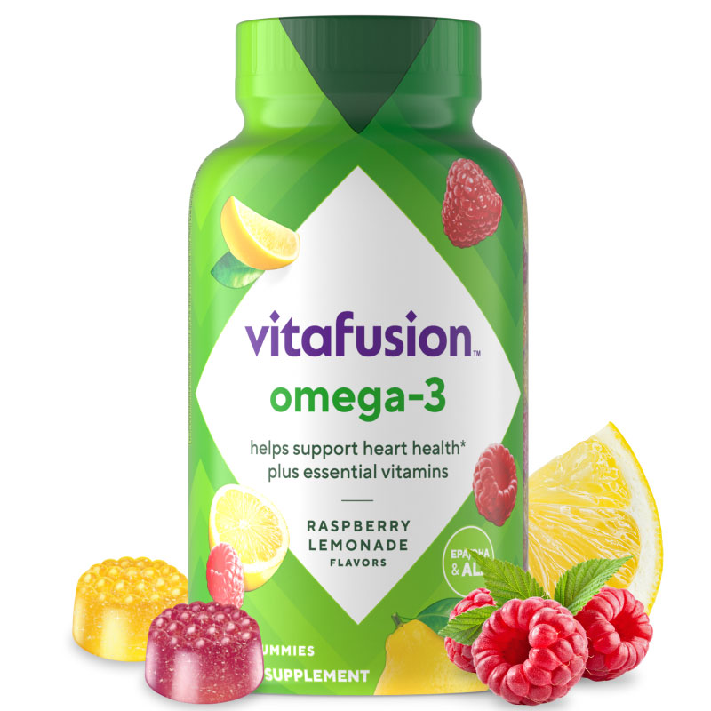 vitafusion™ Omega-3 Supplement Gummy.