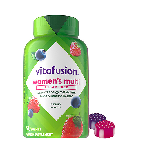 vitafusion™ Women's Sugar-Free Daily Multivitamin Gummy.